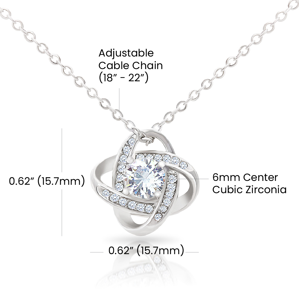 To Someone Special – Love Knot Necklace