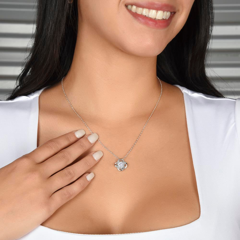 To Someone Special – Love Knot Necklace