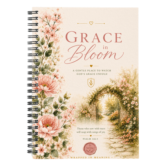 Grace in Bloom | A Faith Notebook for Everyday Grace, Healing & Hope