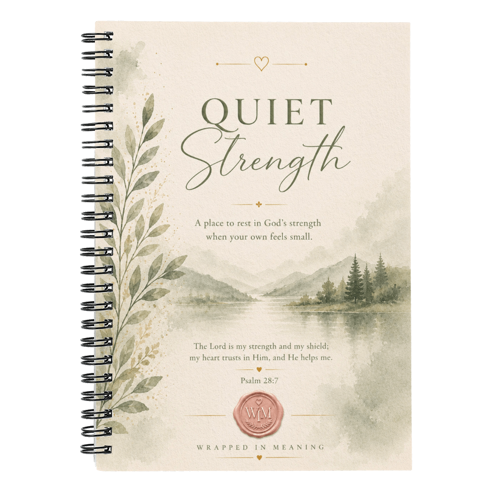 Quiet Strength | A Faith Notebook for Rest, Courage & Trust