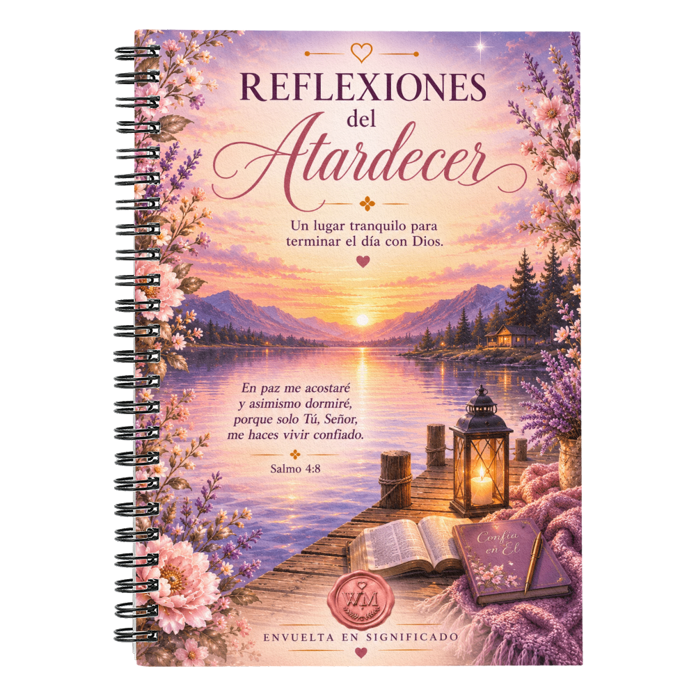 Reflexiones del Atardecer | Un Cuaderno de Fe para Descansar, Encontrar Paz y Reflexionar con Dios