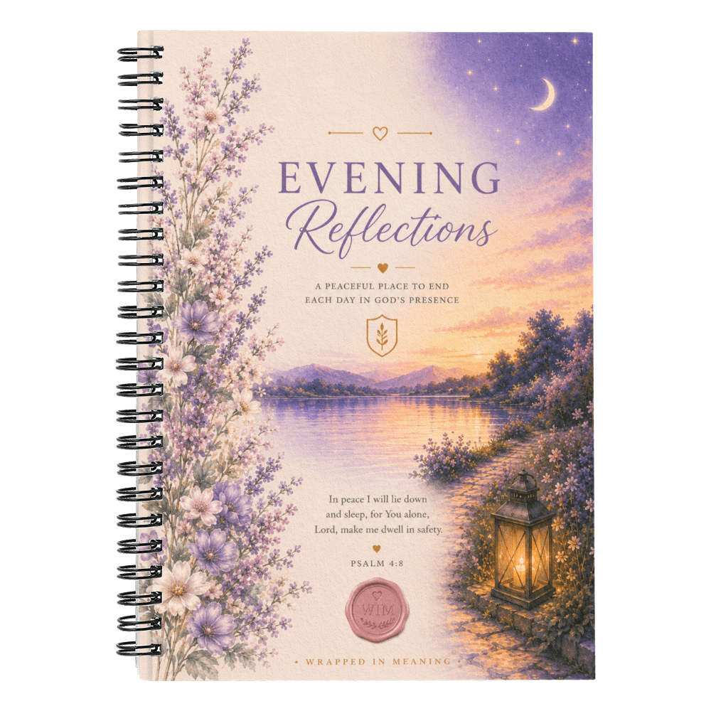 Evening Reflections | A Faith Notebook for Peace, Rest & Reflection