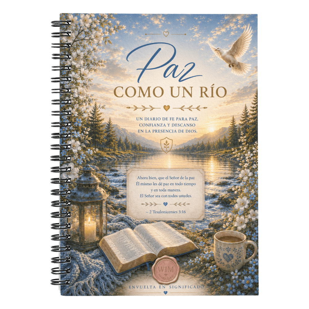 Paz Como un Río | Un Cuaderno de Fe para Descansar en la Paz y las Promesas de Dios