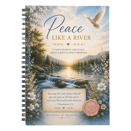Peace Like a River Notebook | Everyday Faith Companion for Peace, Trust & Rest in God's Presence