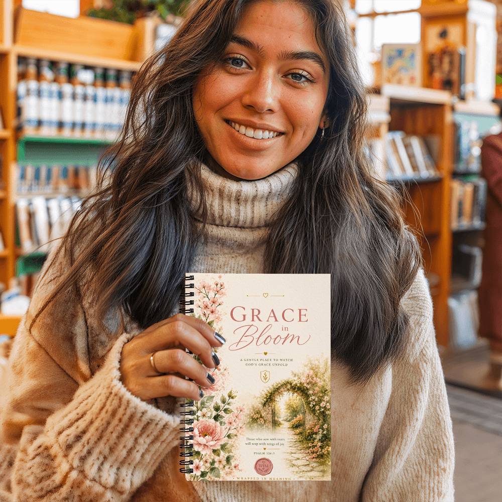 Grace in Bloom | A Faith Notebook for Everyday Grace, Healing & Hope
