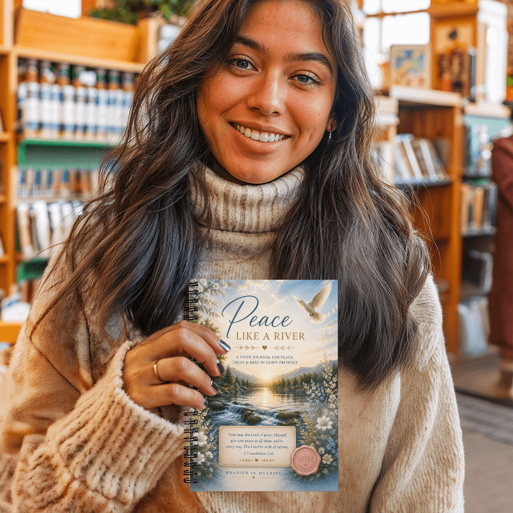 Peace Like a River Notebook | Everyday Faith Companion for Peace, Trust & Rest in God's Presence