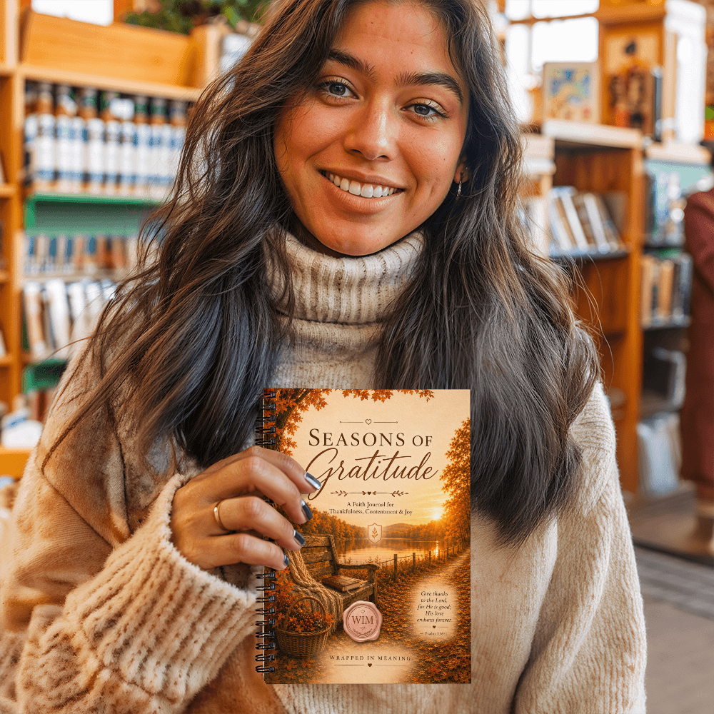 Seasons of Gratitude | A Faith Notebook for Thankfulness, Contentment & Joy