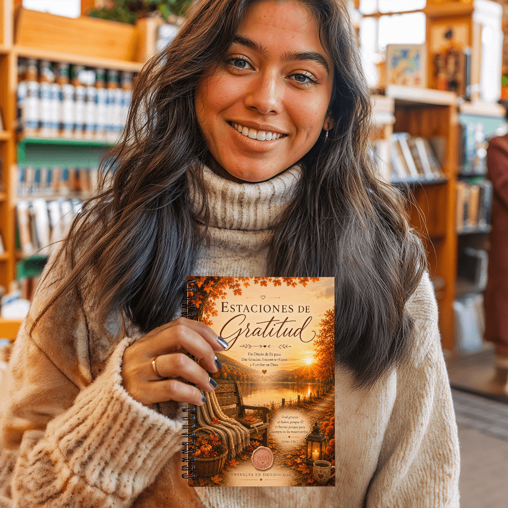Estaciones de Gratitud | Un Cuaderno de Fe para Recordar las Bendiciones de Dios Cada Día