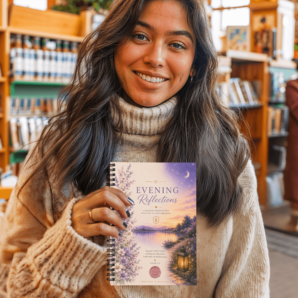 Evening Reflections | A Faith Notebook for Peace, Rest & Reflection