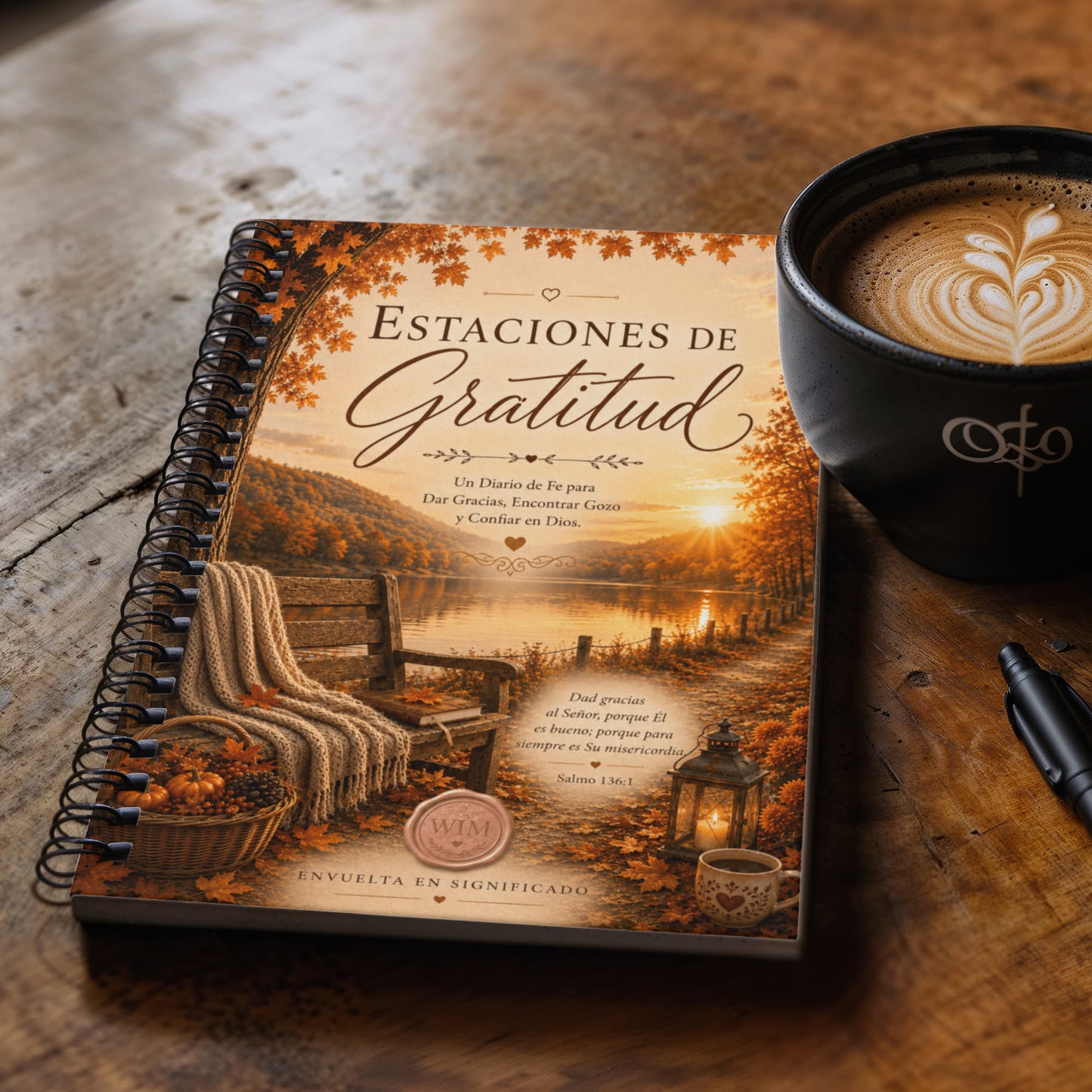 Estaciones de Gratitud | Un Cuaderno de Fe para Recordar las Bendiciones de Dios Cada Día