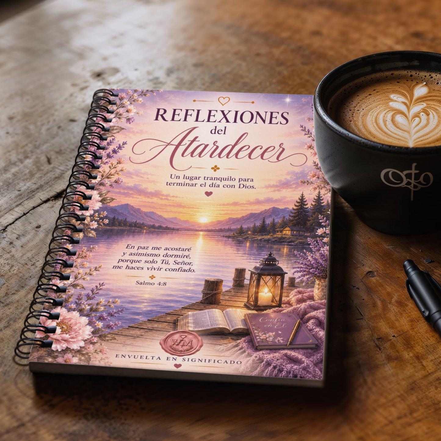 Reflexiones del Atardecer | Un Cuaderno de Fe para Descansar, Encontrar Paz y Reflexionar con Dios