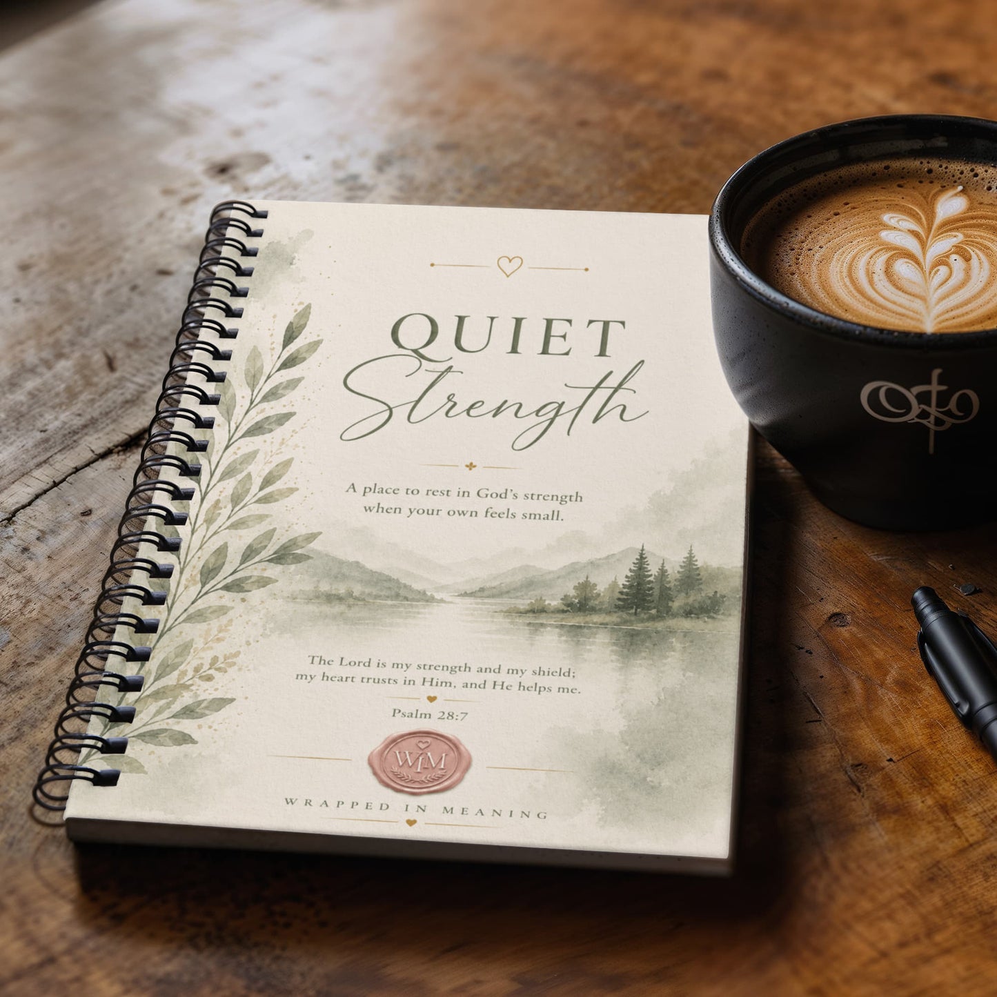 Quiet Strength | A Faith Notebook for Rest, Courage & Trust