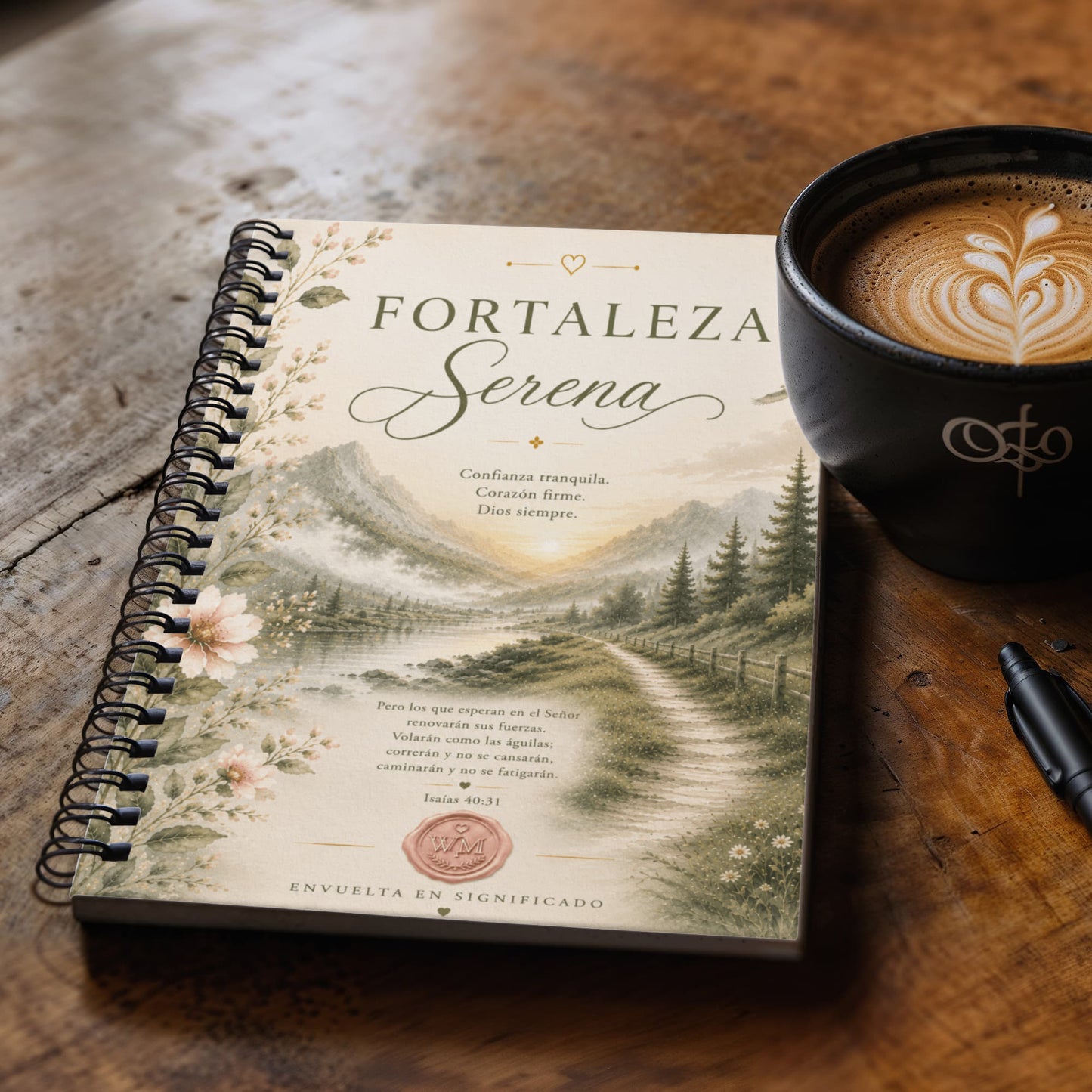 Fortaleza Serena | Un Cuaderno de Fe para Descansar, Confiar y Fortalecerse en Dios