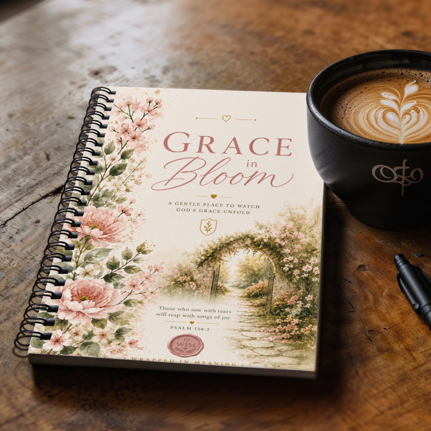 Grace in Bloom | A Faith Notebook for Everyday Grace, Healing & Hope