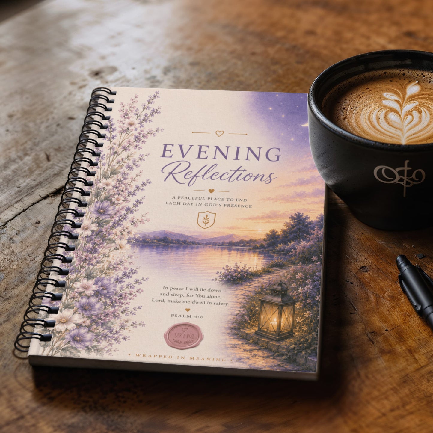 Evening Reflections | A Faith Notebook for Peace, Rest & Reflection
