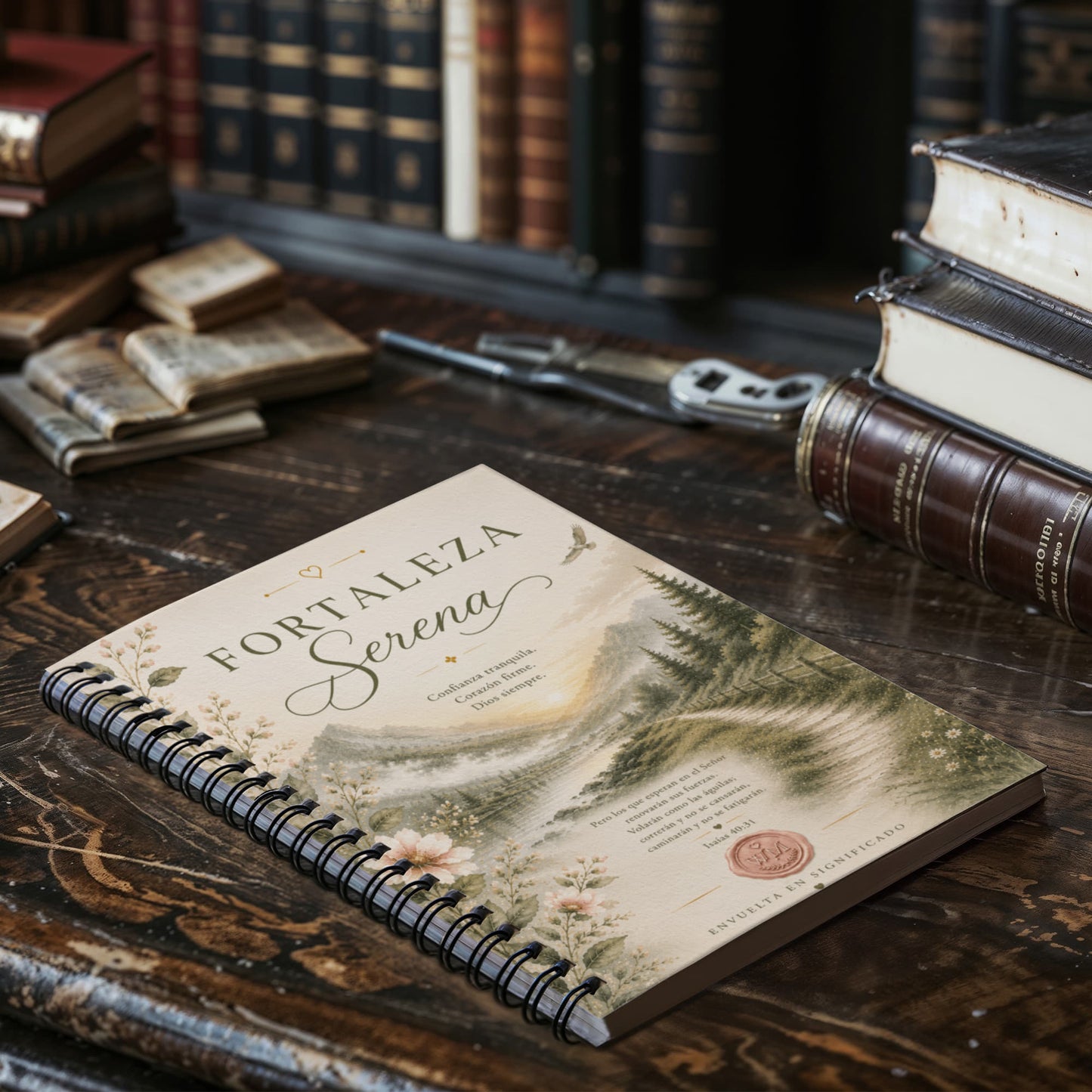 Fortaleza Serena | Un Cuaderno de Fe para Descansar, Confiar y Fortalecerse en Dios