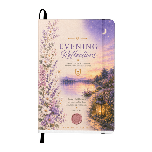 Evening Reflections | A Faith Journal for Peace, Rest & Reflection