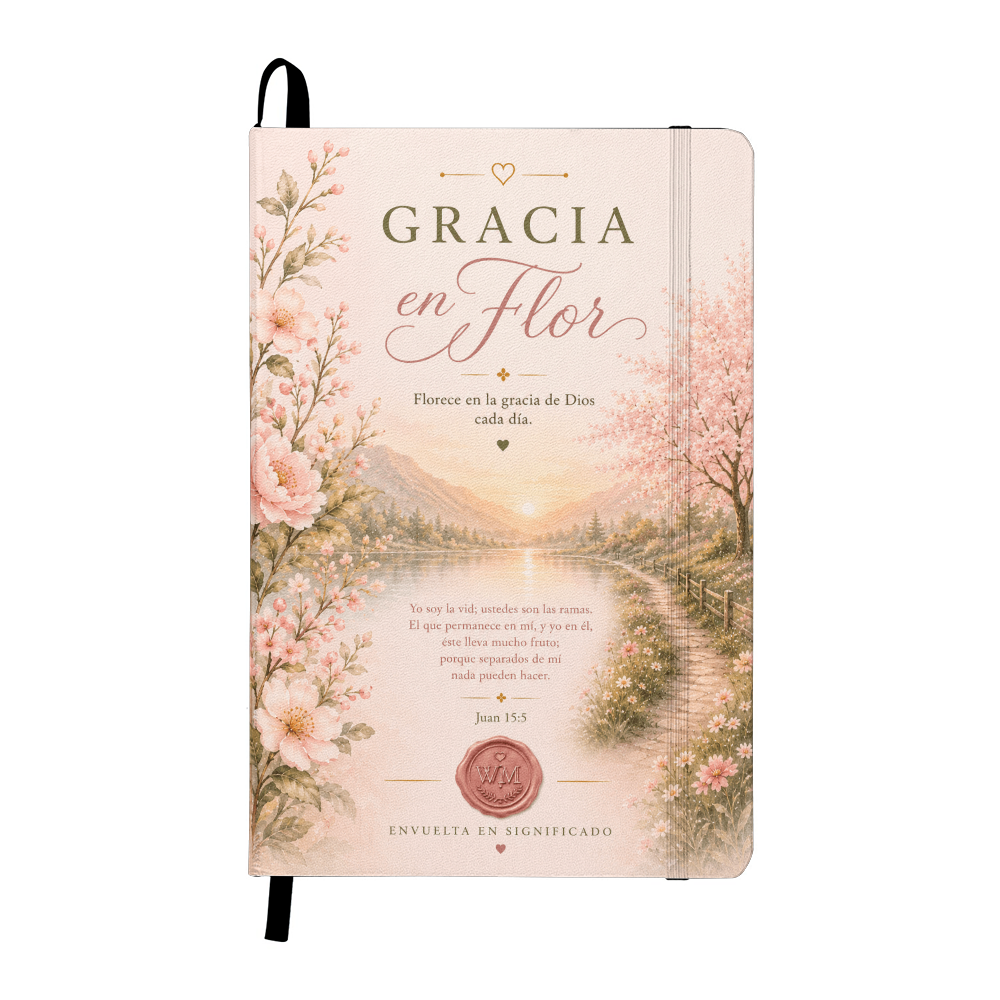 Gracia en Flor | Un Diario de Fe para Florecer en la Gracia de Dios