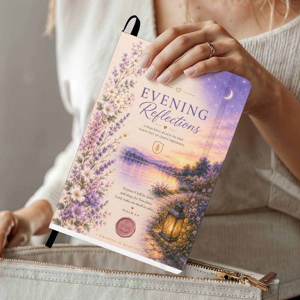 Evening Reflections | A Faith Journal for Peace, Rest & Reflection