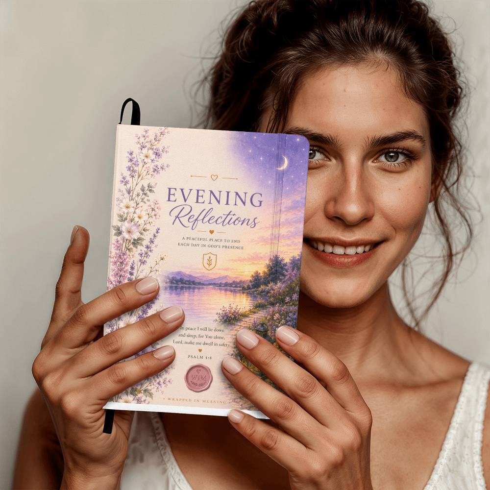 Evening Reflections | A Faith Journal for Peace, Rest & Reflection