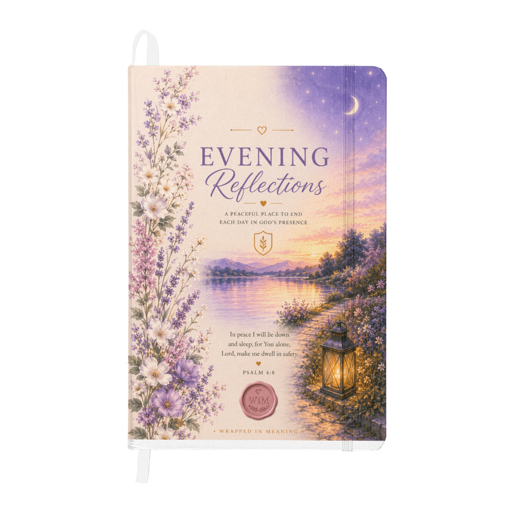 Evening Reflections | A Faith Journal for Peace, Rest & Reflection