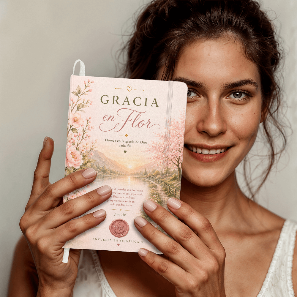 Gracia en Flor | Un Diario de Fe para Florecer en la Gracia de Dios