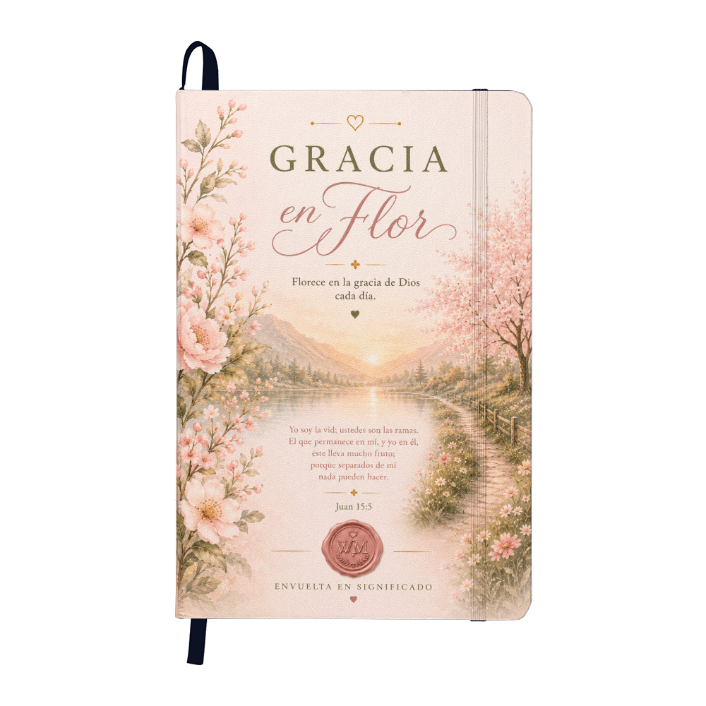Gracia en Flor | Un Diario de Fe para Florecer en la Gracia de Dios