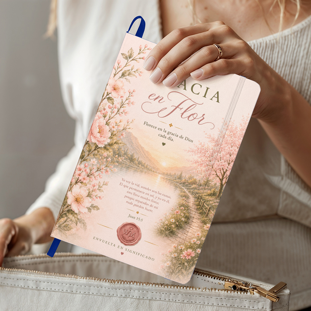 Gracia en Flor | Un Diario de Fe para Florecer en la Gracia de Dios