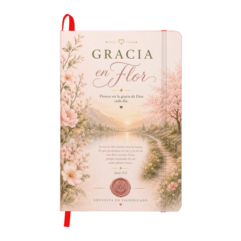 Gracia en Flor | Un Diario de Fe para Florecer en la Gracia de Dios