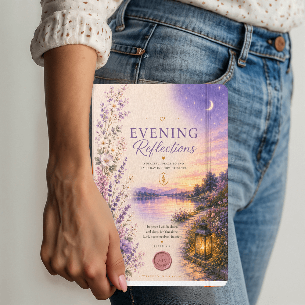 Evening Reflections | A Faith Journal for Peace, Rest & Reflection
